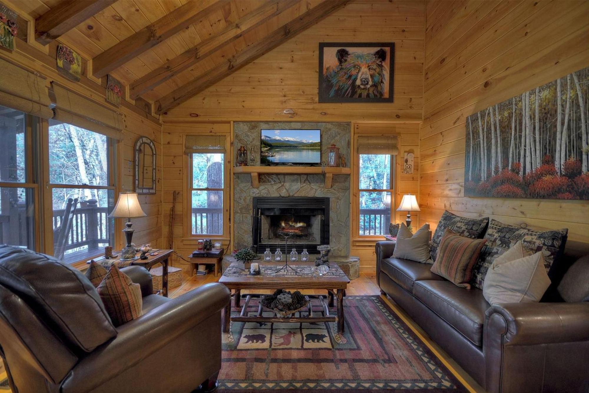 Knotty Pines Pet-Friendly Gas Fireplace Plus A Firepit Cherry Log Экстерьер фото