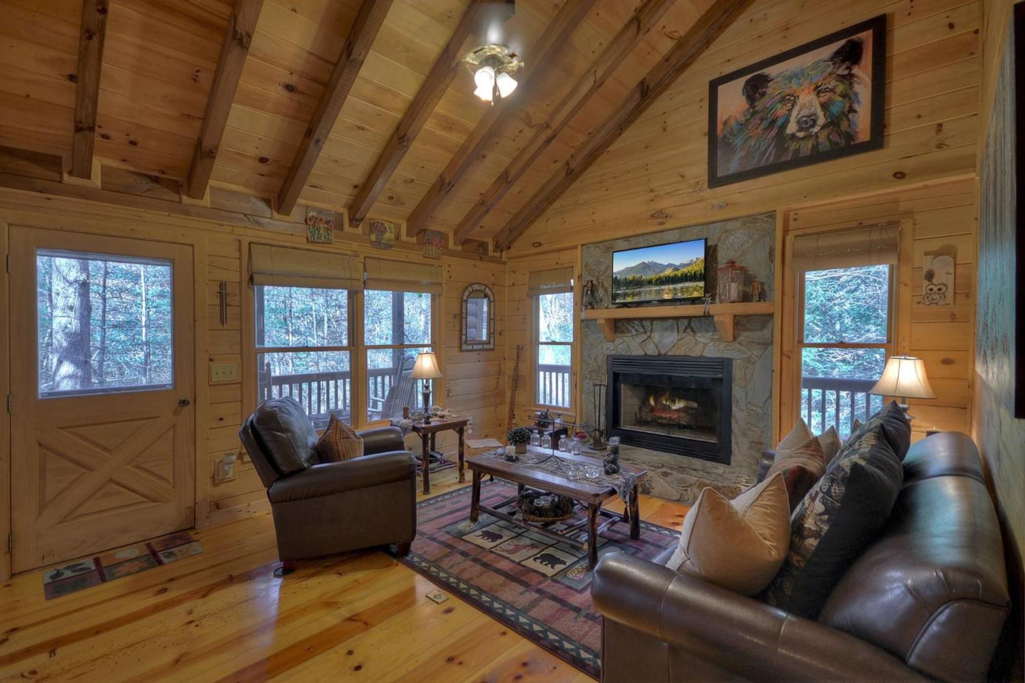 Knotty Pines Pet-Friendly Gas Fireplace Plus A Firepit Cherry Log Экстерьер фото