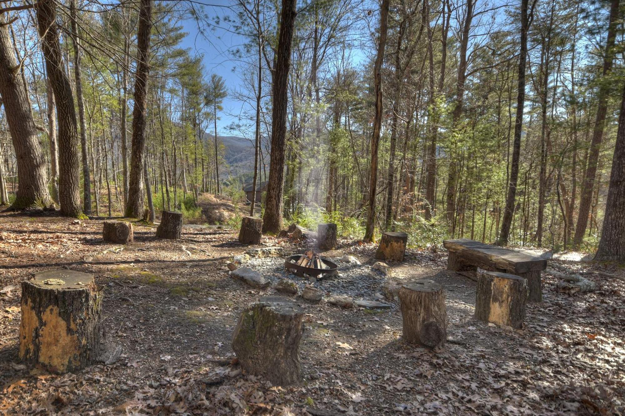 Knotty Pines Pet-Friendly Gas Fireplace Plus A Firepit Cherry Log Экстерьер фото